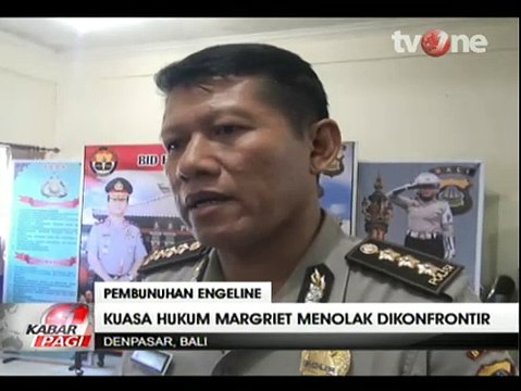 Polda Bali Batal Mengkonfrontir Keterangan Margriet dan Agus