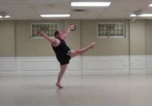 Plus-Sized Dancer Busts Impressive Jazz Improv Moves