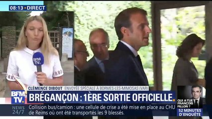 Download Video: Brégançon: nouveau bain de foule prévu pour Emmanuel Macron