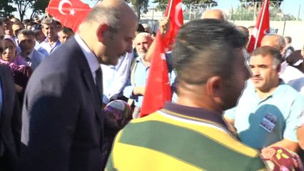 Adıyaman şehitlerini uğurladı... Şehit yakınları İçişleri Bakanı Süleyman Soylu’dan şehitlerin intikamının alınmasını istedi