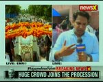 Vajpayee's funeral: Atal Bihari Vajpayee's mortal remains taken to BJP headquarters