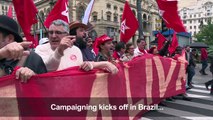 Campaigning for Brazil presidential election begins
