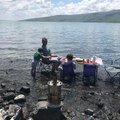 Türkiye'nin Saklı Cenneti Çıldır Gölü'ne Masa Kurup, Semaver Yaktı