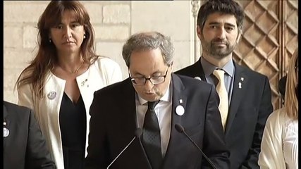 Torra, tras un año del 17-A: “El Govern quiere enviar su apoyo y solidaridad a las víctimas y a sus familiares y amigos”