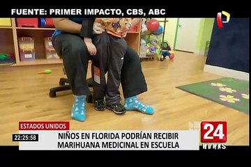 Florida: aprueban uso de marihuana medicinal en escolares que lo requieran