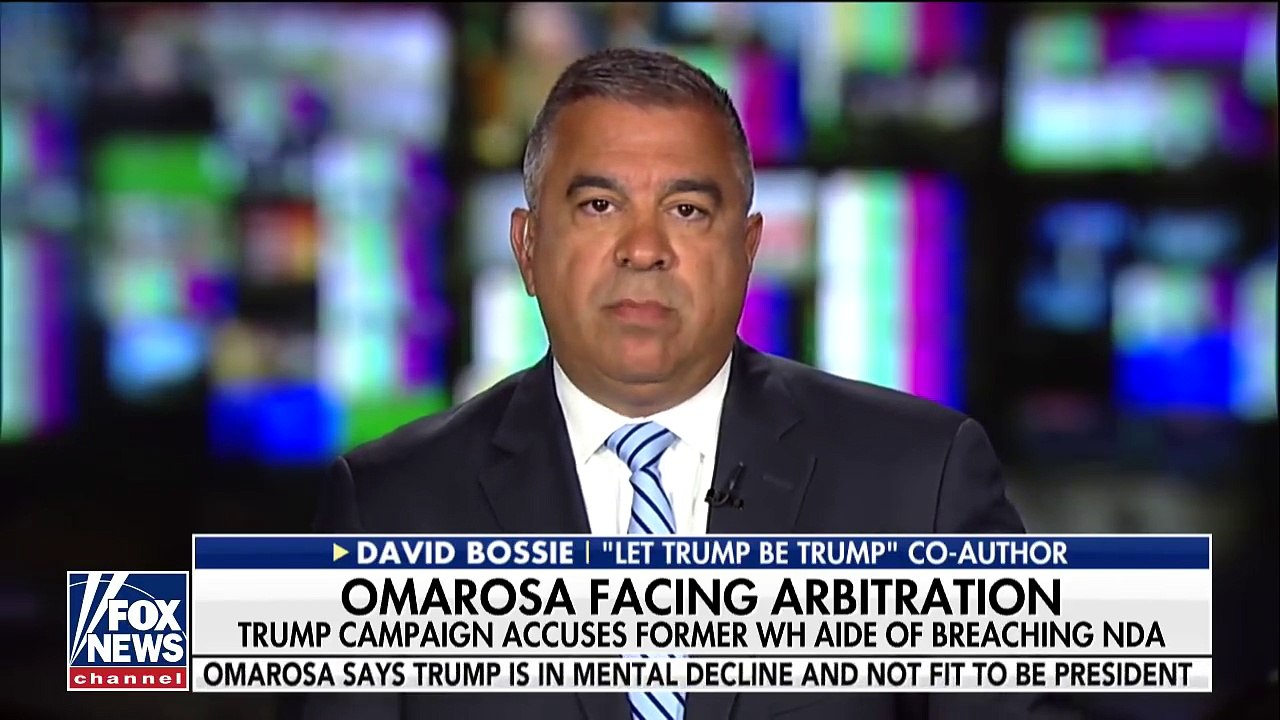 David Bossie- Omarosa has committed treason against Trump