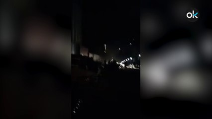 Manifestación contra Maduro en la puerta del palacio de Miraflores