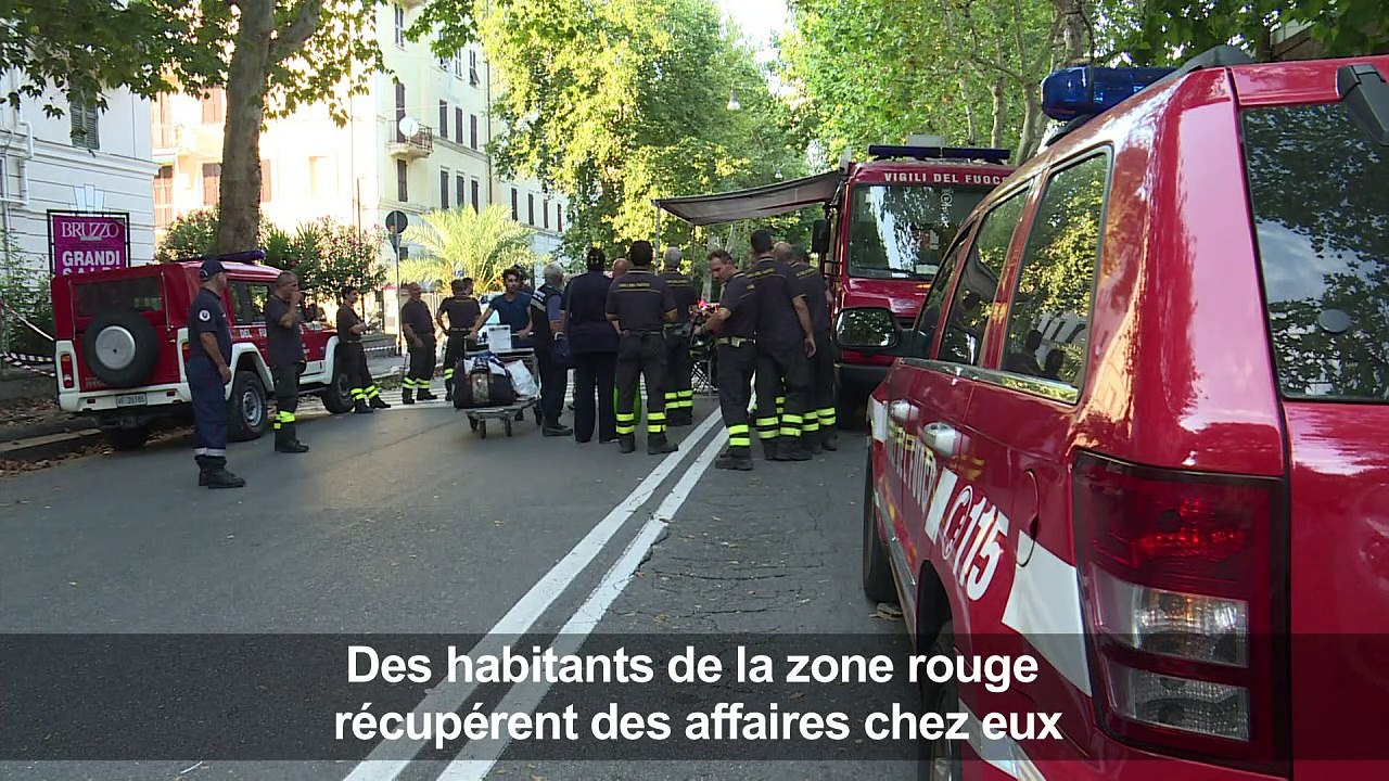 Gênes: les premiers habitants autorisés à rentrer chez eux