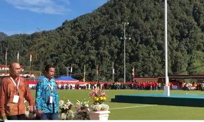 Freeport Gelar Upacara di Tembagapura