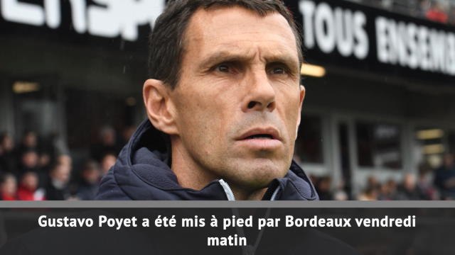 Bordeaux - Poyet mis sur la touche