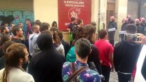 Tensión en las calles de Pamplona por el desalojo de Marqués de Rozalejo