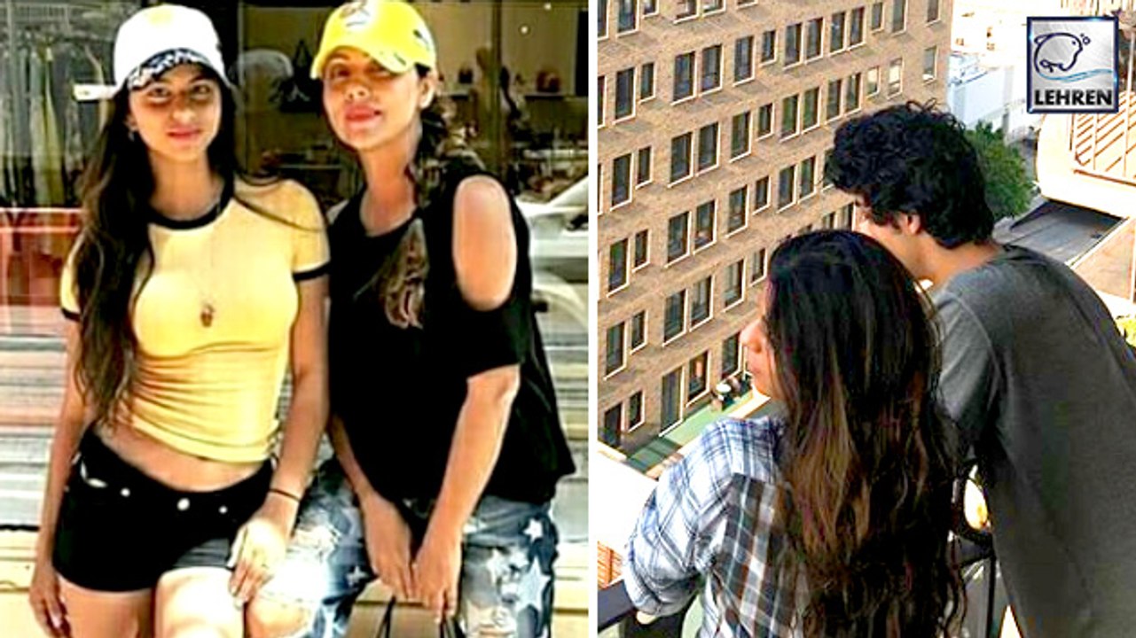 Shah Rukh Khan's Kids Suhana & Aryan Enjoy Sunny California With Mom Gauri