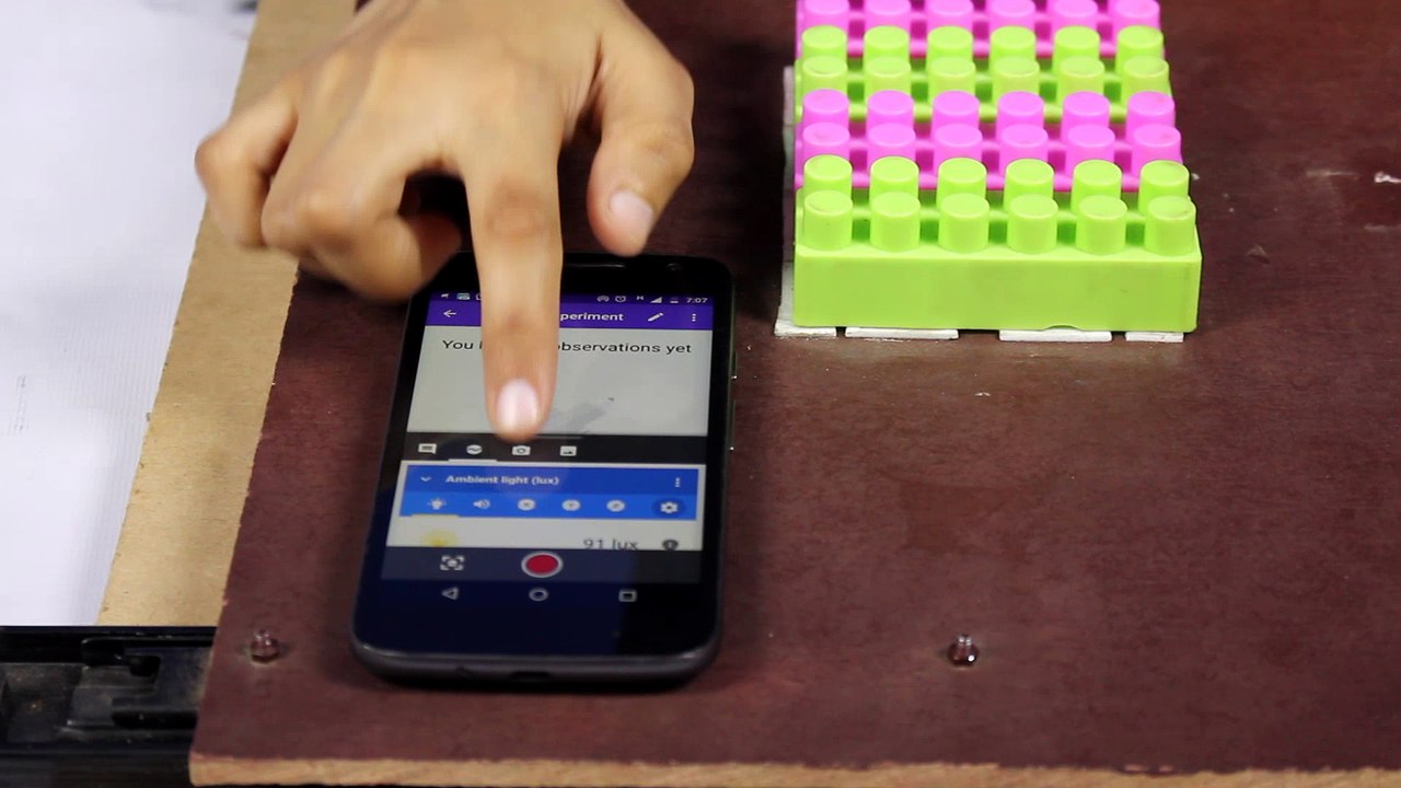 Google science journal app and earthquake simulation testing