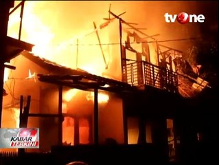 Dua Rumah di Samarinda Dilalap Si Jago Merah