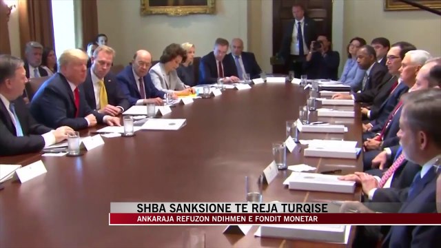 SHBA kërcënon vendosjen e më shumë sanksioneve ndaj Turqisë - News, Lajme - Vizion Plus