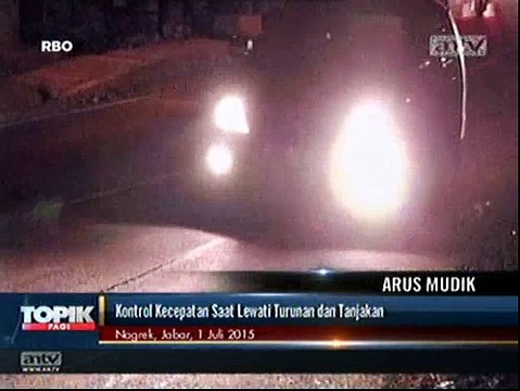 Mudik Lebaran, Waspada Saat Lewati Jalanan Nagreg