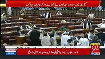 Imran Khan arrives at National Assembly: Parliamentarians greet Imran Khan ahead of PM election