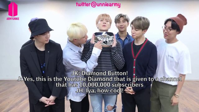[ENG] BTS (방탄소년단) Celebrating 10M Subscribers