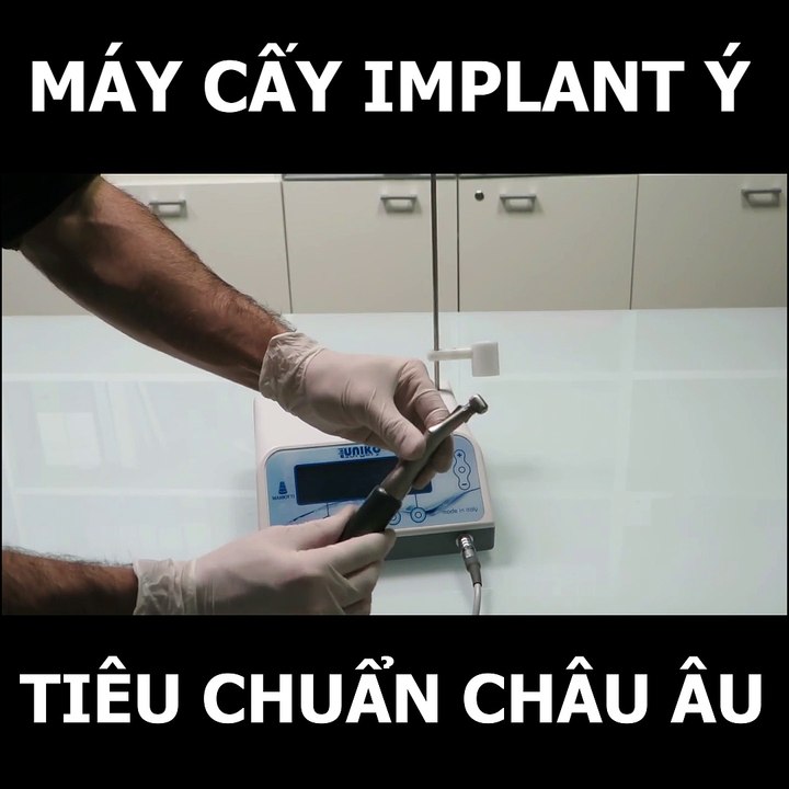 Implant JD Implant cao cấp từ Ý, máy cấy ghép Implant Mariotti MiniUNIKO vat lieu nha khoa gia si re tphcm 0918158933
