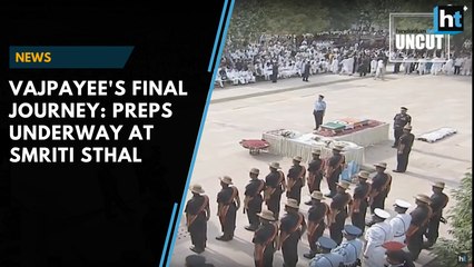 Vajpayee's final journey: Preps underway at Smriti Sthal