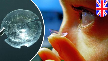 Woman's lost contact lens found embedded in eyelid after 28 years