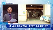 [뉴스분석]고용 대참사 ‘위기의 40대’