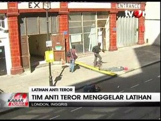 Tim Elite Antiteror Inggris Gelar Latihan di London