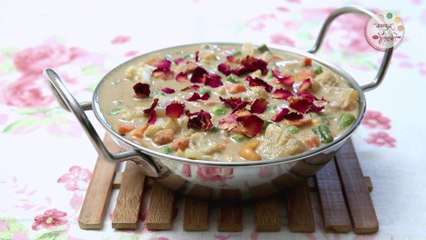 नवरतन कुर्मा - Restaurant Style Navratan Korma - How To Make Mix Vegetable Kurma - Premixes Special