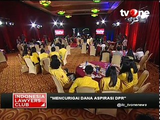 ILC Mencurigai Dana Aspirasi DPR (Bagian 8)