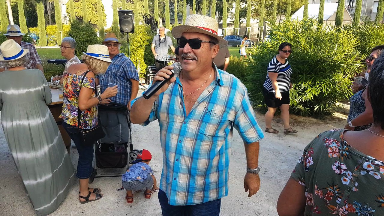 "La chanson des mezois", Claude Hortala à la Marquisette