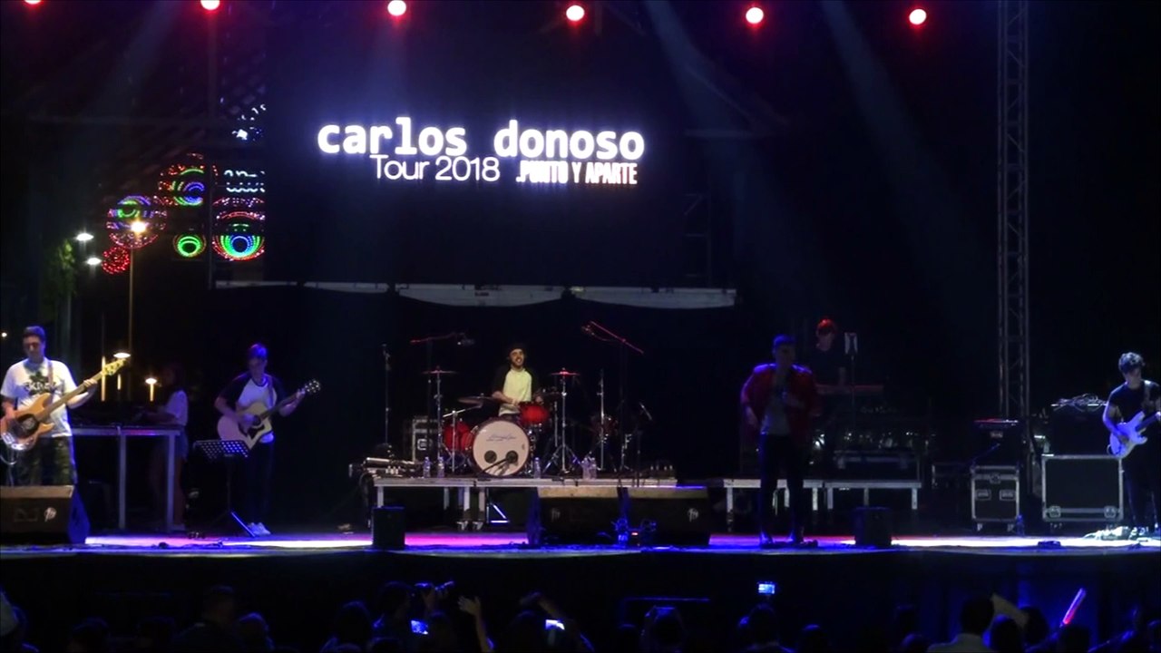 Carlos Donoso en las Fiestas de Leganés 2018