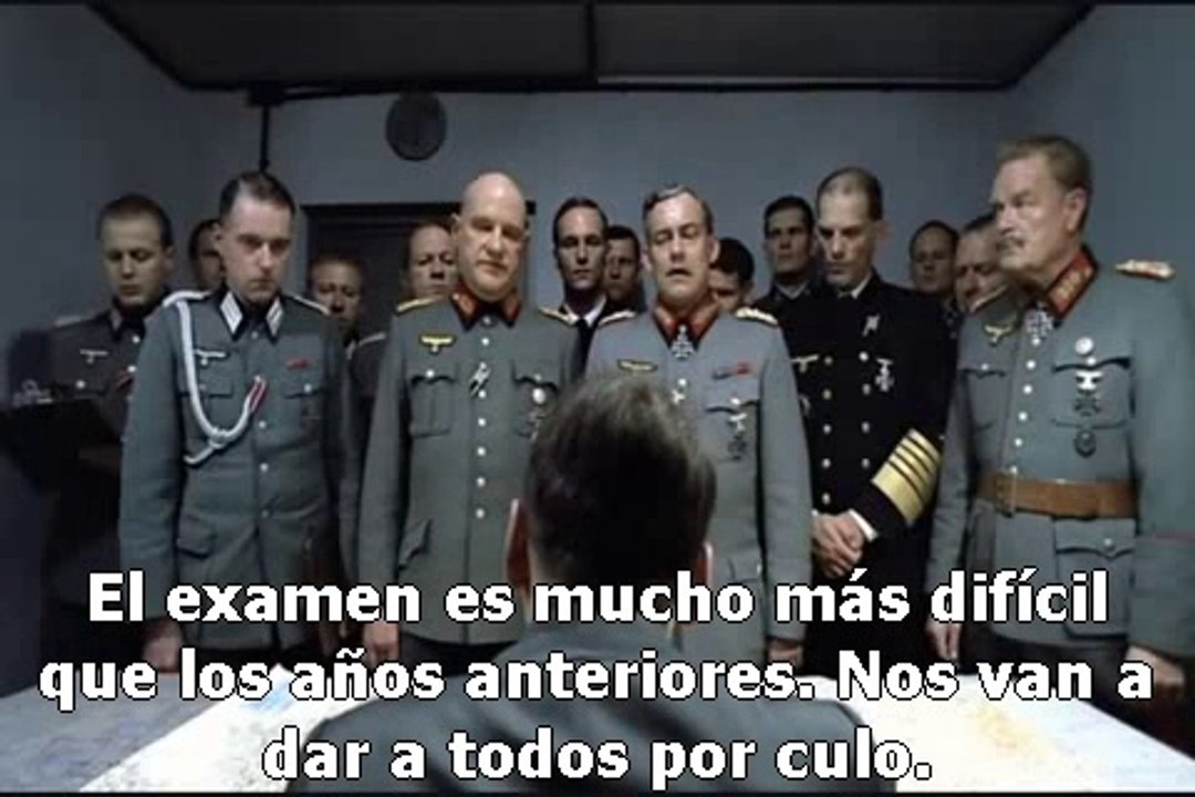 Hitler se enfrenta al último parcial de IC (2012, FIB - UPC)