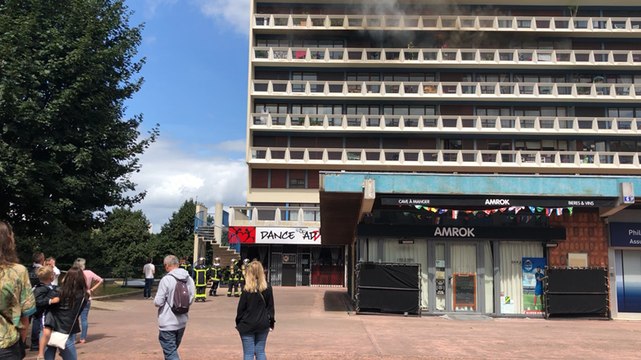 Incendie rue de Brest
