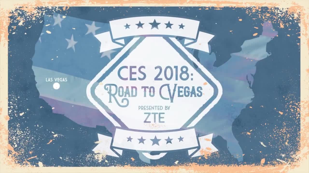 Flying a drone on the way to CES 2018