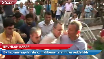 Mahkemeden Brunson kararı