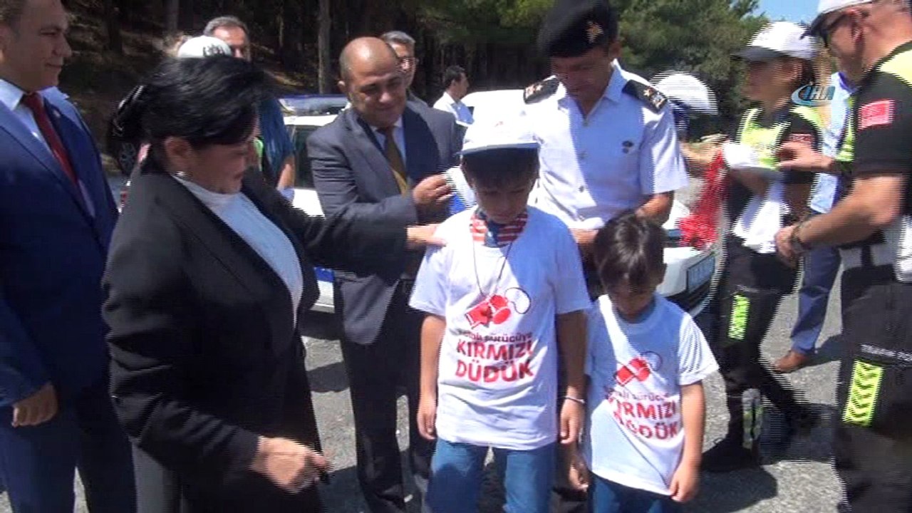 Hatalı sürücüye 'Kırmızı düdük'