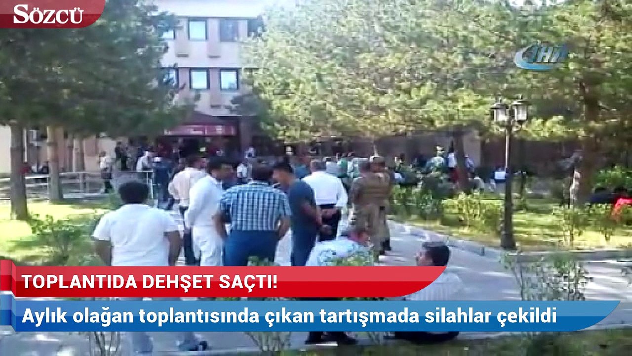Müftülük toplantısında dehşet saçtı! Bir imam i...