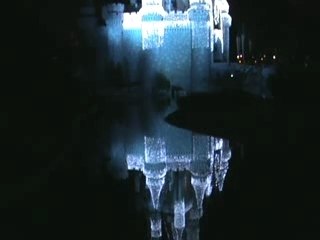 Castle Lights  Reflection