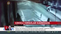 Çekiçli hırsızlık kamerada