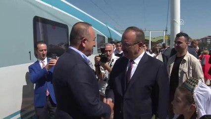 Çavuşoğlu, Büyükelçiler ile Aya Elenia Müzesi ve Kelebek Vadisi'ni Gezdi