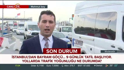 İstanbul'dan bayram göçü
