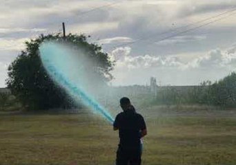 Fireman and His Wife Celebrate New Baby With Epic Gender Reveal