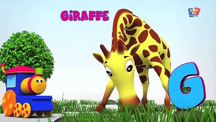 Bob train dix dans le lit - 3D Comptine - 3D Nursery rhyme - Bob Train Ten in the Bed part 1/2