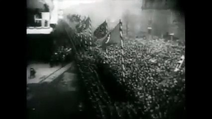 1938 Launch of the ship Graf Zeppelin - Germany's First Aircraft Carrier