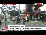 Rekaman Detik-detik Pesawat Hercules Jatuh di Medan