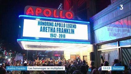 Mort d'Aretha Franklin : les hommages se multiplient