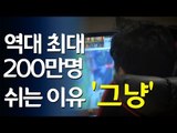 '그냥 쉰다' 200만명 육박…역대 최대치 기록 / 연합뉴스 (Yonhapnews)