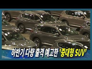 '중대형 SUV'가 몰려온다…하반기 신차 예고 / 연합뉴스 (Yonhapnews)