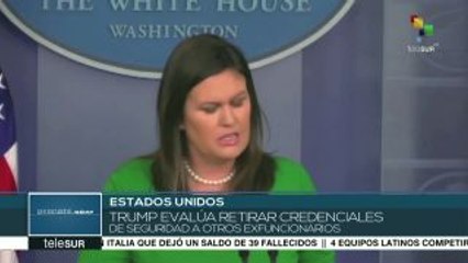 EEUU: Trump retira credenciales de seguridad a exdirector de la CIA