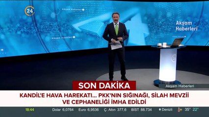 Kandil'e hava harekatı düzenlendi